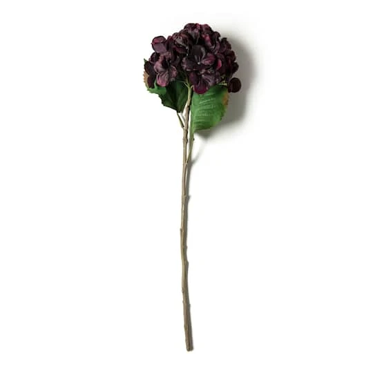 Black & Purple Hydrangea Stem By Ashland® 4 Black & Purple Hydrangea Stem By Ashland® - Image 2