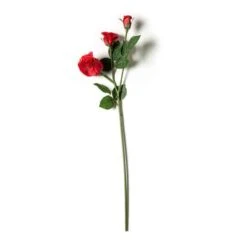 Red Faux Real Rose Stem By Ashland®