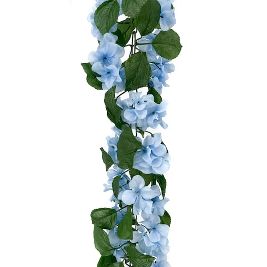 6ft. Blue Hydrangea Chain Garland By Ashland® 3 6ft. Blue Hydrangea Chain Garland By Ashland®
