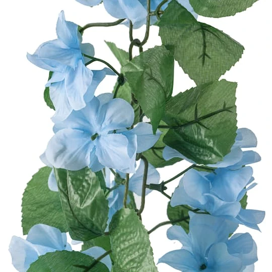 6ft. Blue Hydrangea Chain Garland By Ashland® 7 6ft. Blue Hydrangea Chain Garland By Ashland® - Image 5
