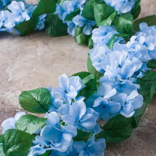 6ft. Blue Hydrangea Chain Garland By Ashland® 6 6ft. Blue Hydrangea Chain Garland By Ashland® - Image 4