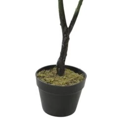 Northlight 4 Ft. Two-Tone Potted Wide Fiddle Leaf Floor Plant -Michaels D236736S 3