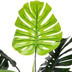 Northlight 4ft. Potted Artificial Monstera Plant -Michaels D236744S 4