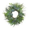 Northlight 22" Green Eucalyptus, Ivy & Fern Wreath -Michaels D237015S 1