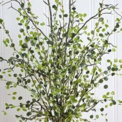 3.5ft. Green Night Willow Arrangement In Glass Vase -Michaels D251406S 13