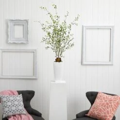 4ft. Night Willow In White Planter 9 4ft. Night Willow In White Planter -Michaels D251416S 12