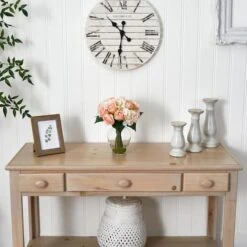 12" Pink & White Rose & Hydrangea Bouquet Arrangement In Glass Vase 9 12" Pink & White Rose & Hydrangea Bouquet Arrangement In Glass Vase -Michaels D251453S 13