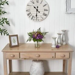 14” Hydrangea & Berry Arrangement In Glass Vase 8 14” Hydrangea & Berry Arrangement In Glass Vase -Michaels D251467S 12