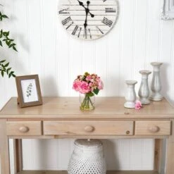 10" Rose & Berry Arrangement In Glass Vase -Michaels D251471S 13