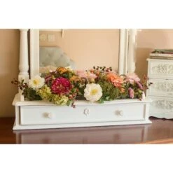 2.8ft. Mixed Peony Centerpiece Arrangement -Michaels D251477S 5