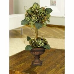 24" Artichoke Topiary Arrangement In Planter -Michaels D251478S 12