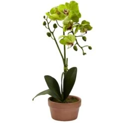 13" Orchid With Clay Vase, 4ct. -Michaels D251610S 13