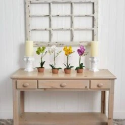 13" Orchid With Clay Vase, 4ct. -Michaels D251610S 18