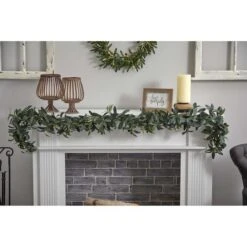 6.5ft. Olive Branch Garland -Michaels D251618S 13