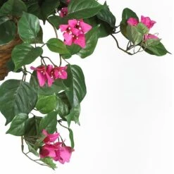 24" Pink Bougainvillea Hanging Basket -Michaels D251624S 14