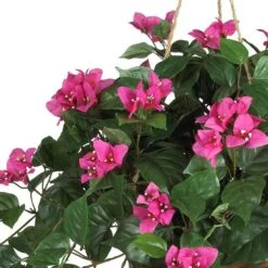 24" Pink Bougainvillea Hanging Basket -Michaels D251624S 15