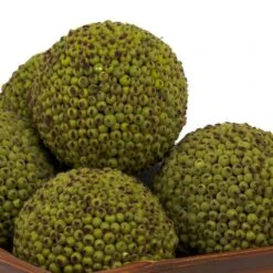 4" Green Berry Balls, 6ct. -Michaels D251636S 14