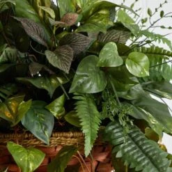 3ft. Mixed Green Vines In Cone Hanging Basket 16 3ft. Mixed Green Vines In Cone Hanging Basket -Michaels D251643S 16