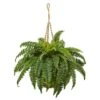33" Boston Fern In Hanging Basket -Michaels D251649S 11
