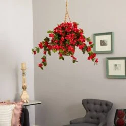 2.5ft. Bougainvillea Hanging Basket -Michaels D251672S 15