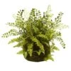 13" Fern And Twig Moss Basket -Michaels D251701S 11