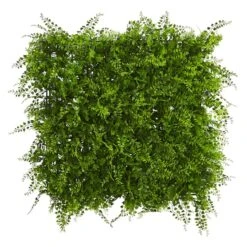 20" Lush Mediterranean Fern Wall Panel
