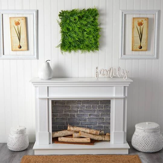 20" Lush Mediterranean Fern Wall Panel 8 20" Lush Mediterranean Fern Wall Panel - Image 6