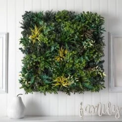 3ft. Greenery & Fern Wall Panel -Michaels D251744S 14