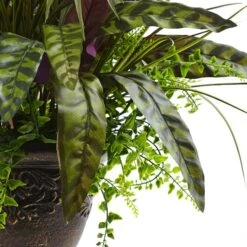 2ft. Mixed Areca Palm, Fern & Peacock In Planter -Michaels D251785S 13