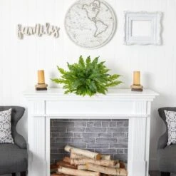 26" Green Fern Artificial Ledge Plant -Michaels D251806S 16