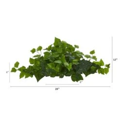 24" Green London Ivy Real Touch Artificial Ledge Plant -Michaels D251807S 12