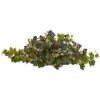 33" Purple & Green Grape Leaf Artificial Ledge Plant -Michaels D251810S 1