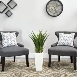 40" Spiky Agave Plant In White Planter 7 40" Spiky Agave Plant In White Planter -Michaels D251817S 12