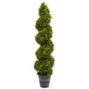 4ft. Boxwood Spiral Topiary In Planter -Michaels D251983S 1