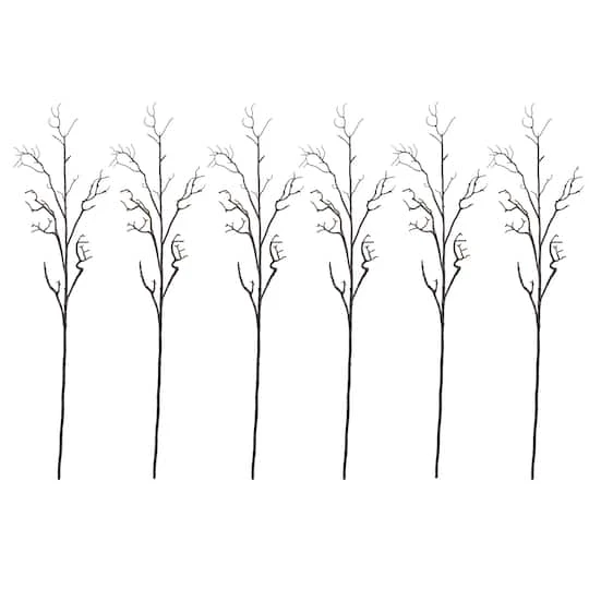 Brown Deadwood Stem, 6ct. 5 Brown Deadwood Stem, 6ct. - Image 3