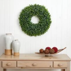 25'' Eucalyptus Wreath -Michaels D252243S 12