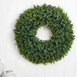 25'' Eucalyptus Wreath -Michaels D252243S 13