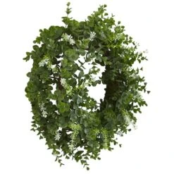18” Double Ring Eucalyptus Wreath -Michaels D252247S 12