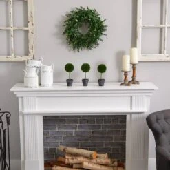 18” Double Ring Eucalyptus Wreath -Michaels D252247S 16