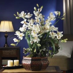 3ft. Orchid Arrangement In Decorative Vase -Michaels D262074S 2