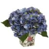 9" Blue Hydrangea In Floral Planter -Michaels D262155S 11
