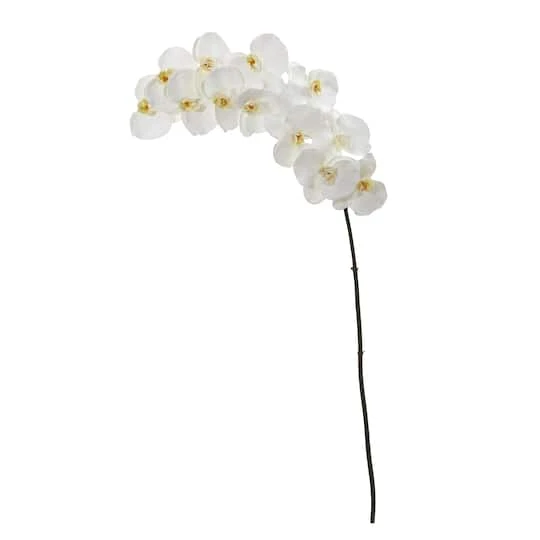 White Moth Orchid Stem, 3ct. 4 White Moth Orchid Stem, 3ct. - Image 2