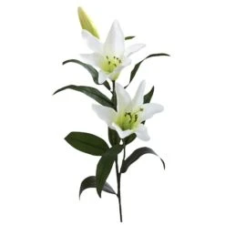 White Lily Stem, 12ct. -Michaels D262221S 2