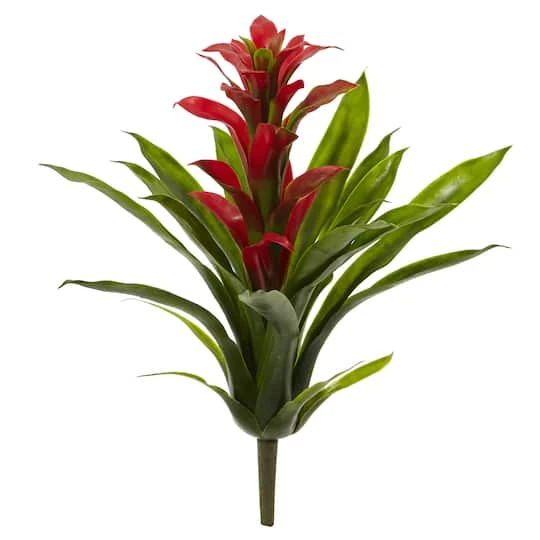 Red Bromeliad Flower, 4ct. 3 Red Bromeliad Flower, 4ct.