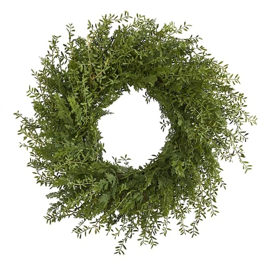 27'' Mixed Grass Wreath 4 27'' Mixed Grass Wreath - Image 2