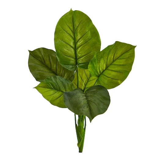 27'' Philodendron Leaf Bush, 4ct. 4 27'' Philodendron Leaf Bush, 4ct. - Image 2