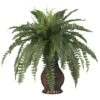 2.5.ft. Boston Fern In Decorative Brown Urn -Michaels D262474S 11