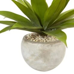 24" Agave Plant In Sand Planter -Michaels D262505S 12