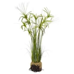 4ft. Papyrus Plant With Faux Soil Arrangement -Michaels D262635S 11 1