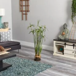 4ft. Papyrus Plant With Faux Soil Arrangement -Michaels D262635S 13